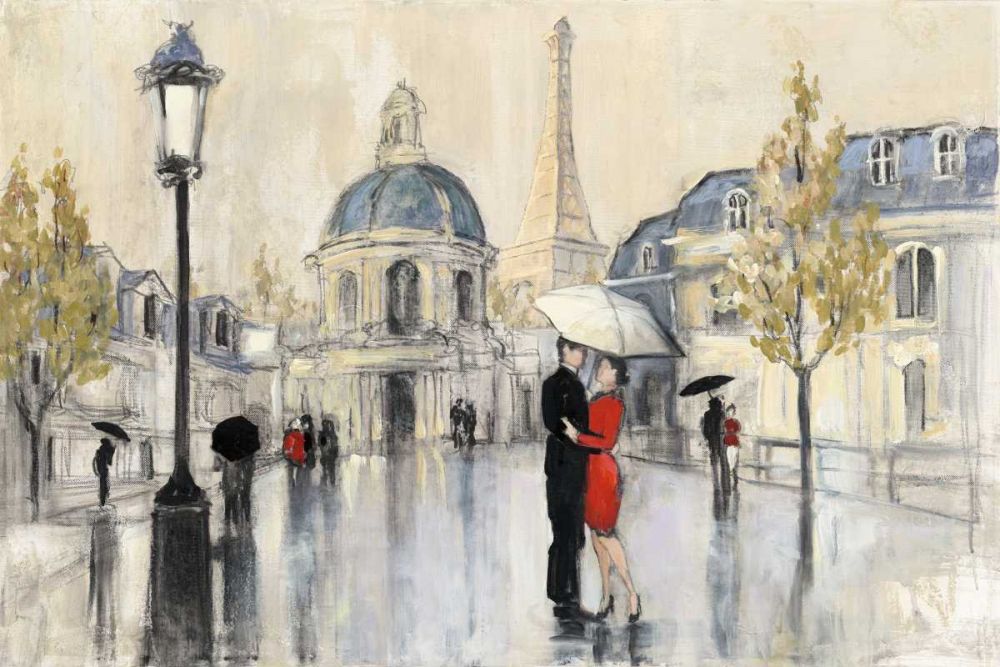 Spring Rain in Paris by Julia Purinton