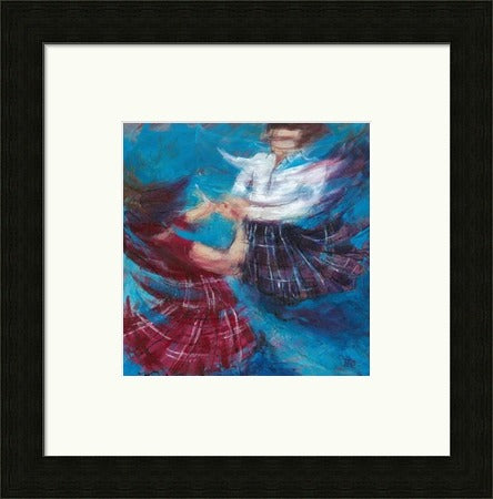 Birlin Ceilidh Dancers by Janet McCrorie - Petite