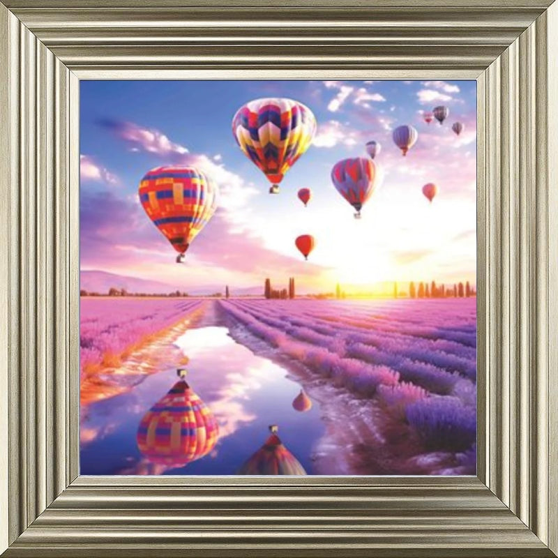 Balloons Over Lavender Water