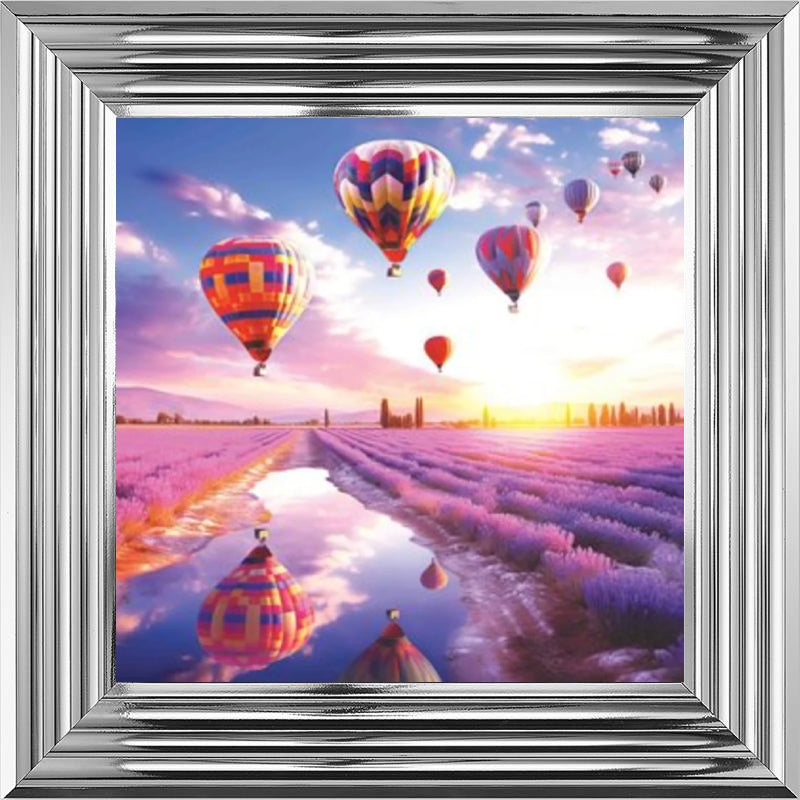 Balloons Over Lavender Water