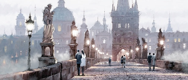 Charles Bridge Prague by Richard MacNeil