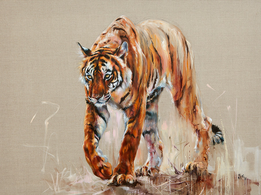 Tiger Tracks (Limited Edition) By Georgina McMaster