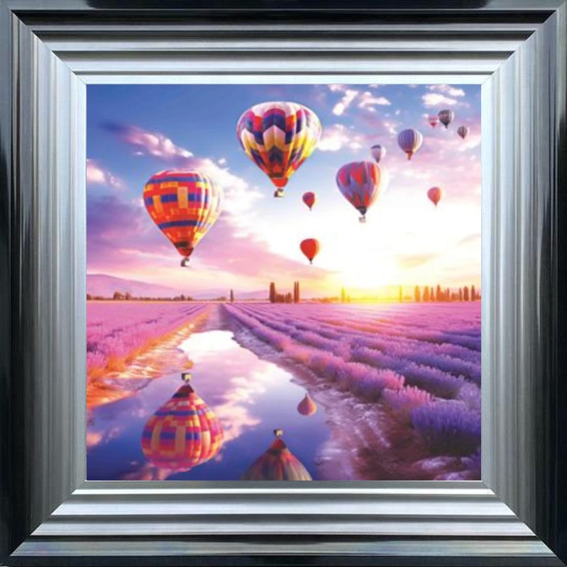 Balloons Over Lavender Water