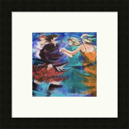 Jiggin Roon Ceilidh Dancers by Janet McCrorie - Petite