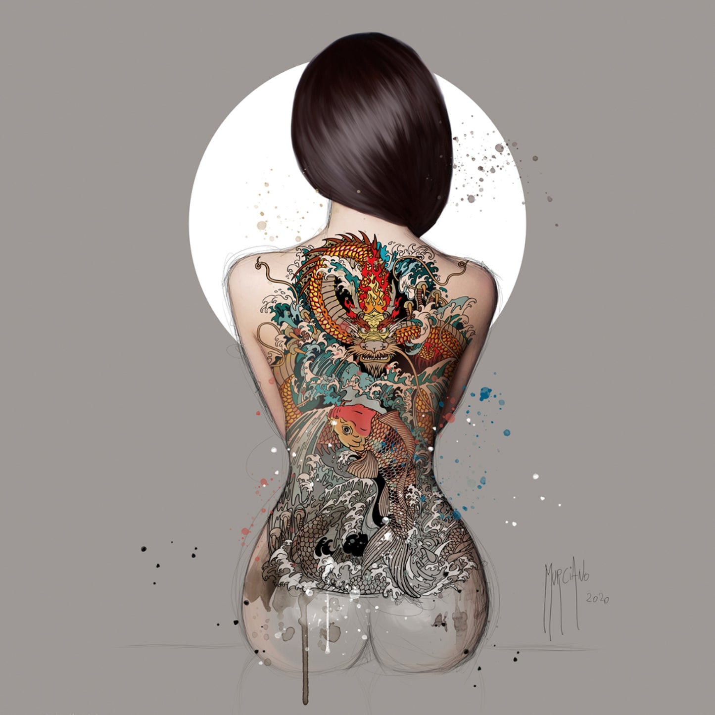 La Femme Tattooee by Patrice Murciano