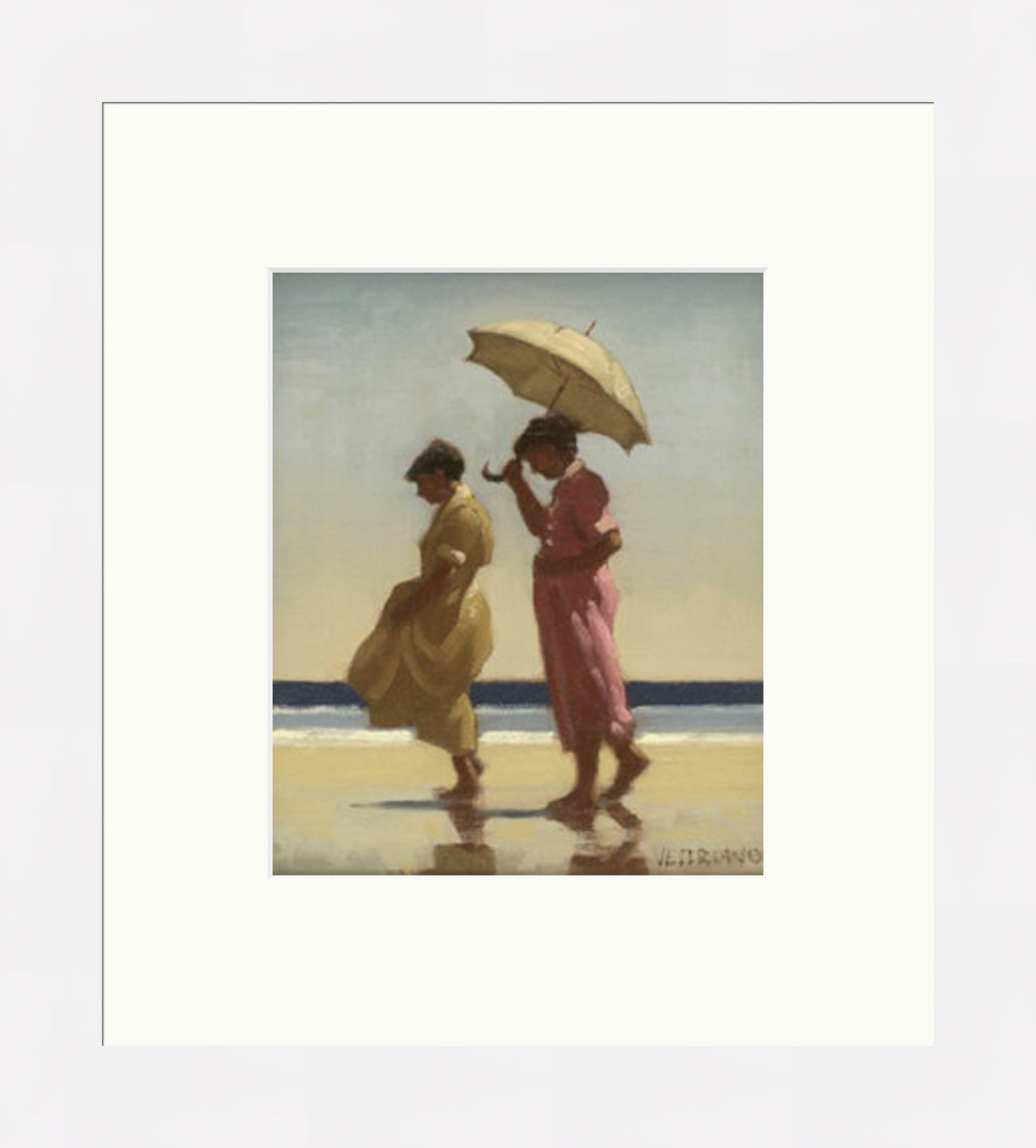 Pink and Saffron by Jack Vettriano - Petite