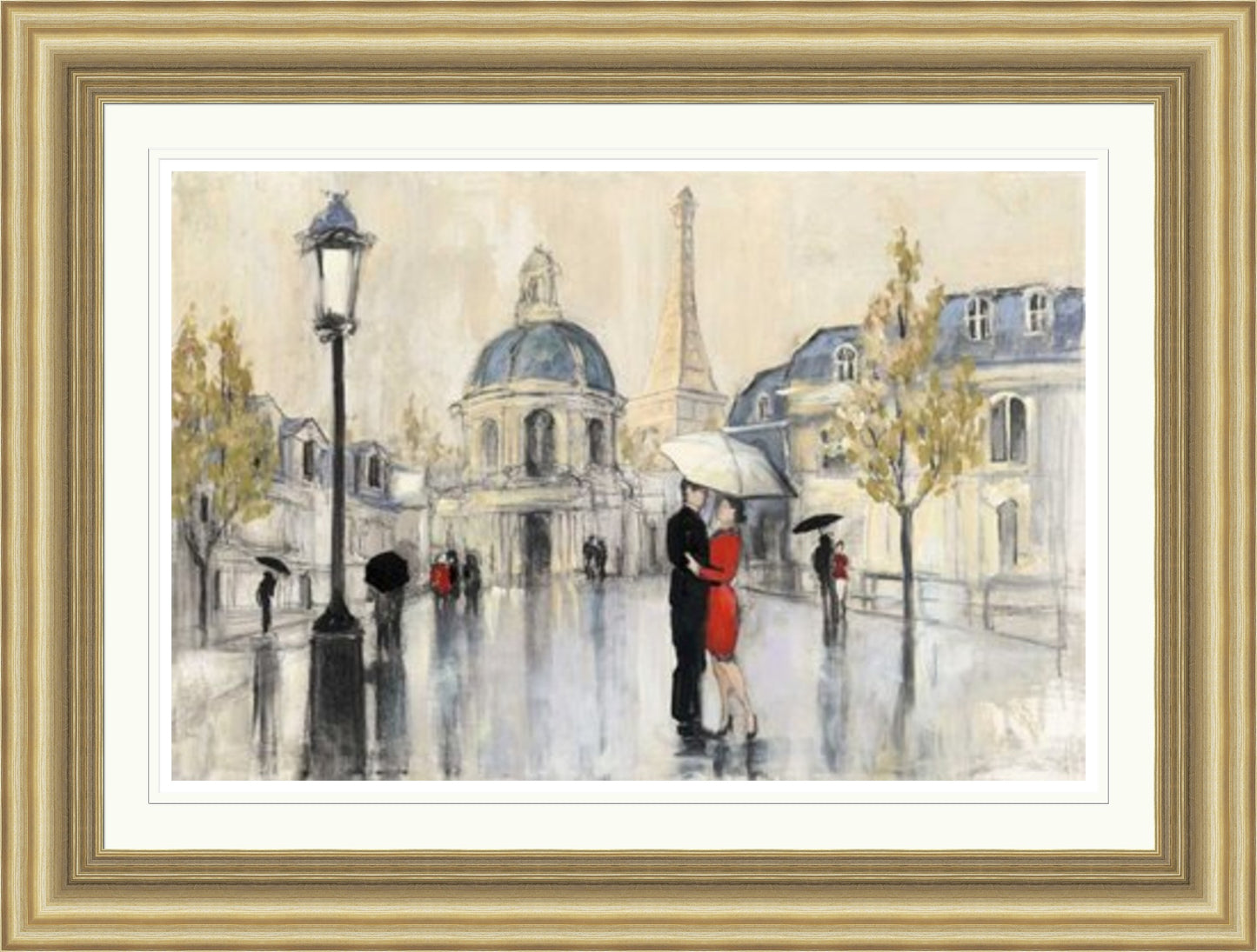 Spring Rain in Paris by Julia Purinton