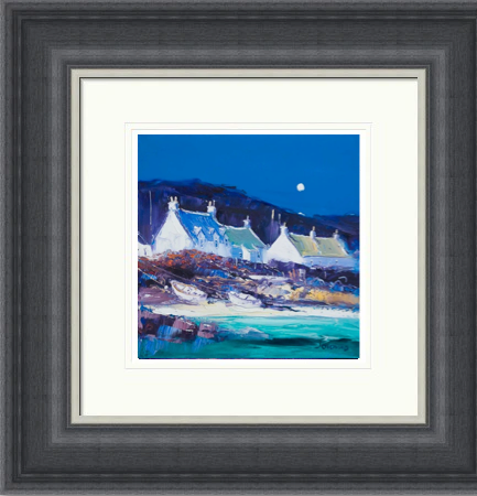 Moon over the Village, Iona by Jolomo