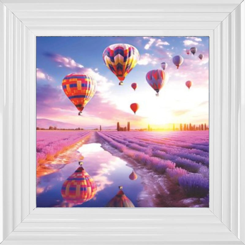 Balloons Over Lavender Water