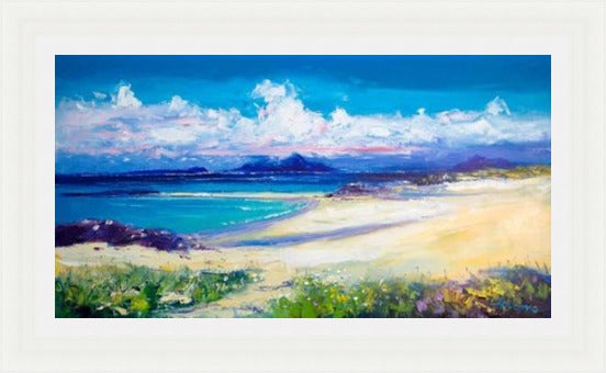 Isle of Rum Looking From Coll, Summerlight by Jolomo