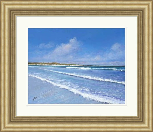 Azure Sea, Tiree by Allison Young