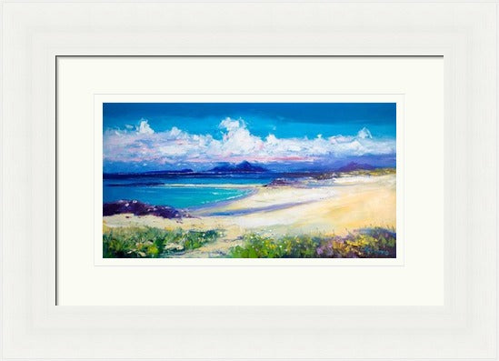 Isle of Rum Looking From Coll, Summerlight by Jolomo