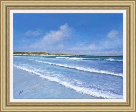 Azure Sea, Tiree by Allison Young