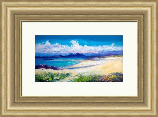 Isle of Rum Looking From Coll, Summerlight by Jolomo