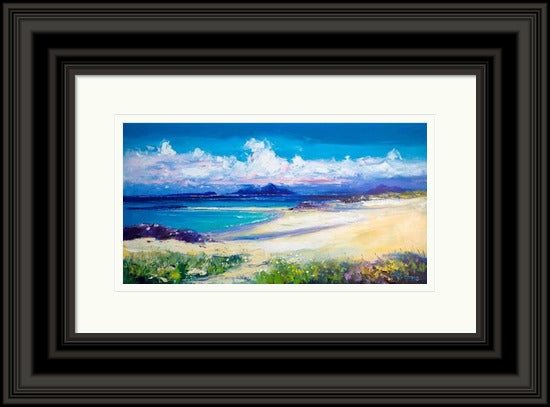 Isle of Rum Looking From Coll, Summerlight by Jolomo