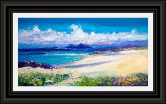 Isle of Rum Looking From Coll, Summerlight by Jolomo