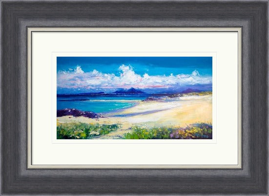 Isle of Rum Looking From Coll, Summerlight by Jolomo