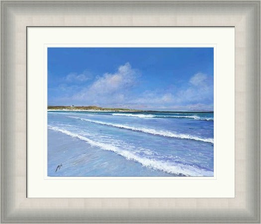 Azure Sea, Tiree by Allison Young