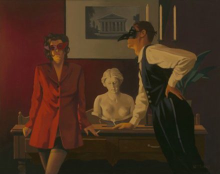 Sparrow and the Hawk by Jack Vettriano - Petite