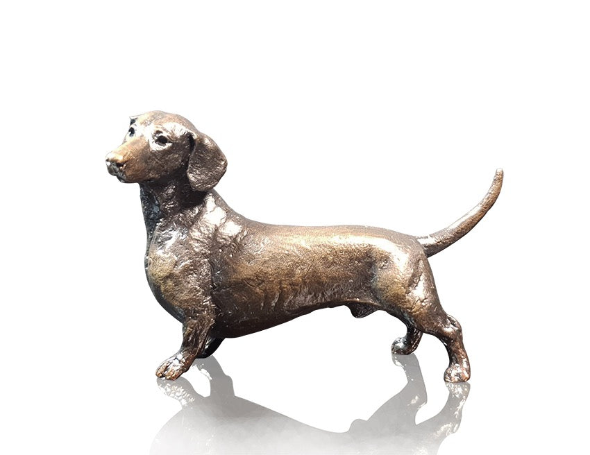 Dachshund Bronze Dog Figurine by Michael Simpson (Limited Edition)