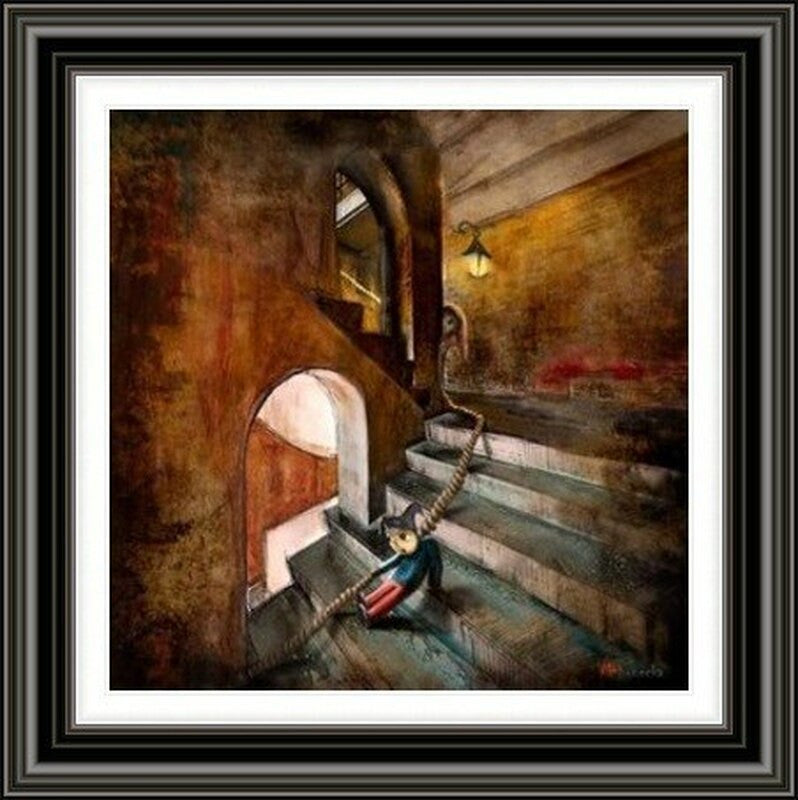 Down the Stairs (Glasgow School of Art) by Matylda Konecka