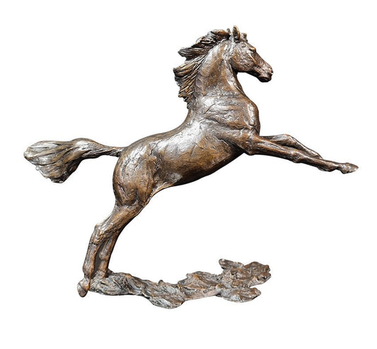 Free Spirit Bronze Horse Figurine by Michael Simpson (Limited Edition)