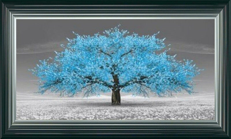 Turquoise Cherry Blossom Tree