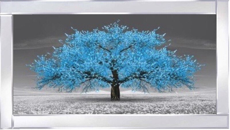 Turquoise Cherry Blossom Tree