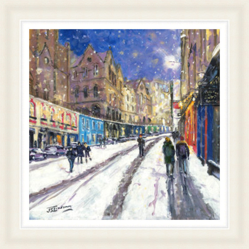 Heavy Snowfall, Victoria Street by James Somerville Lindsay