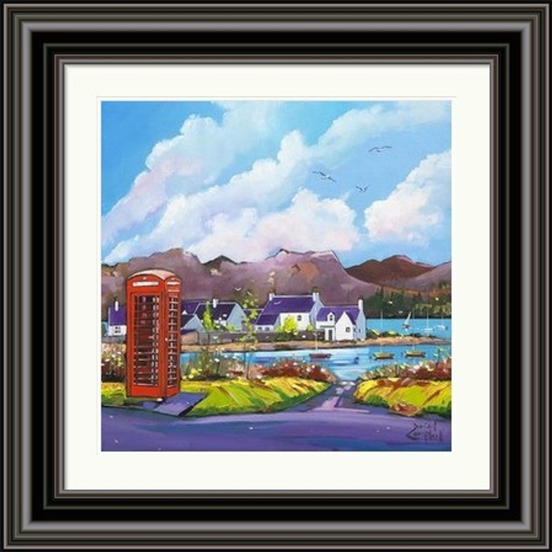 Phone Box, Plockton by Daniel Campbell