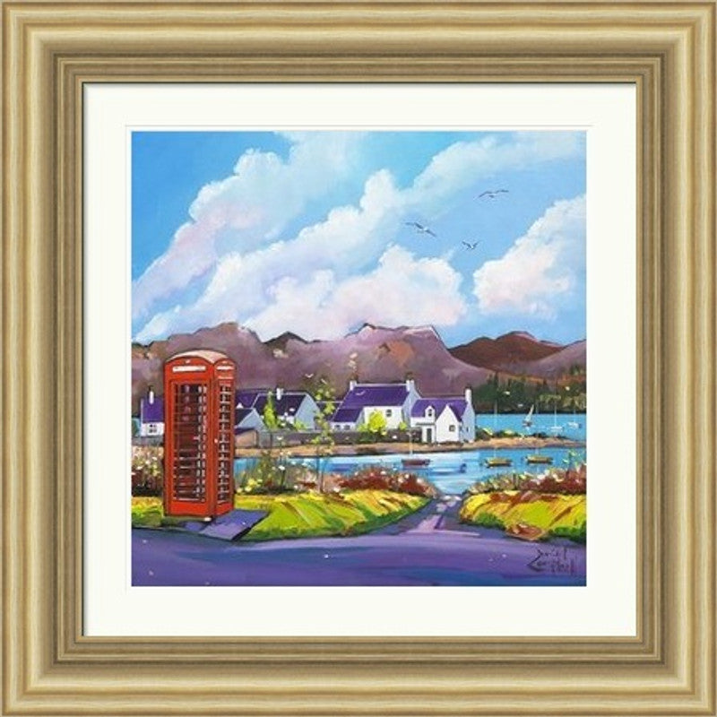 Phone Box, Plockton by Daniel Campbell