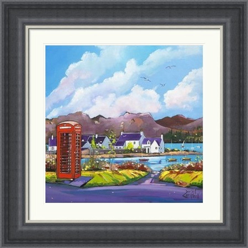 Phone Box, Plockton by Daniel Campbell