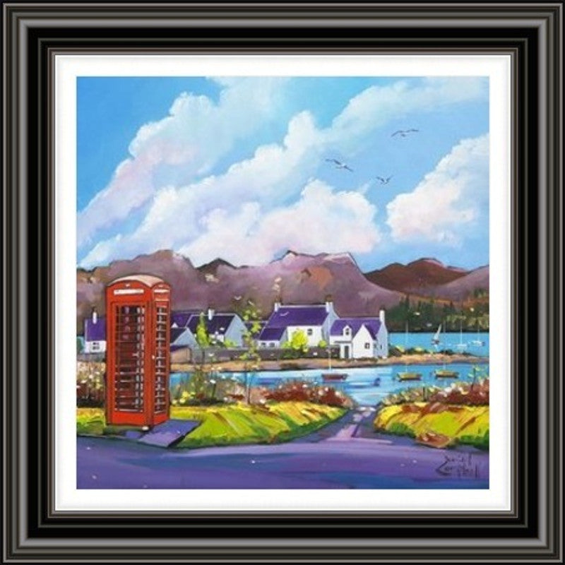 Phone Box, Plockton by Daniel Campbell