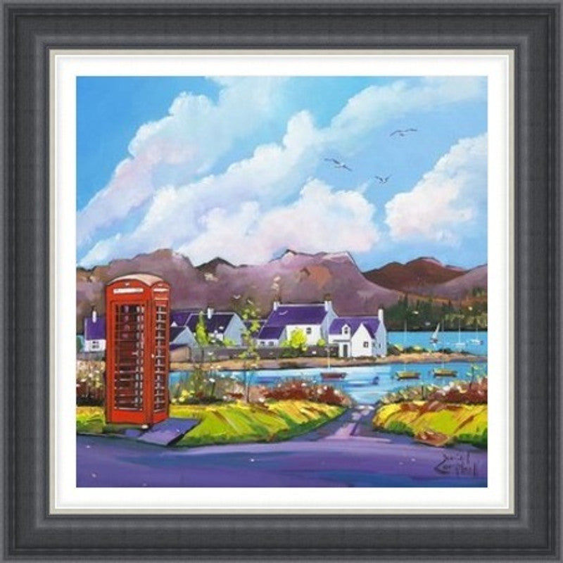 Phone Box, Plockton by Daniel Campbell