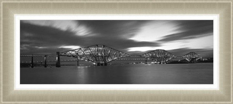 Forth Bridges - Black and White by Ian Marshall