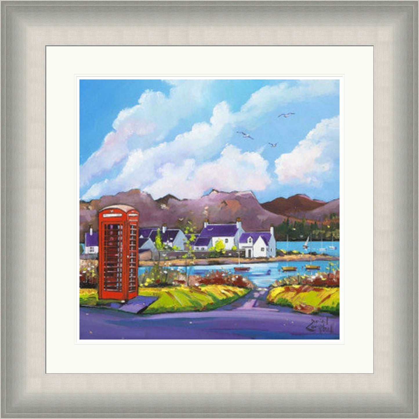 Phone Box, Plockton by Daniel Campbell