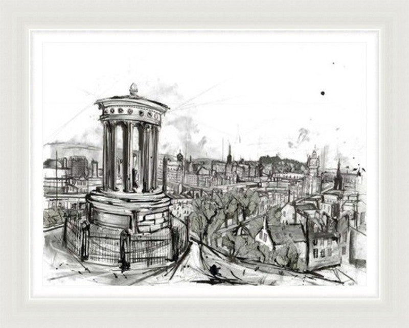 Calton Hill View by Liana Moran