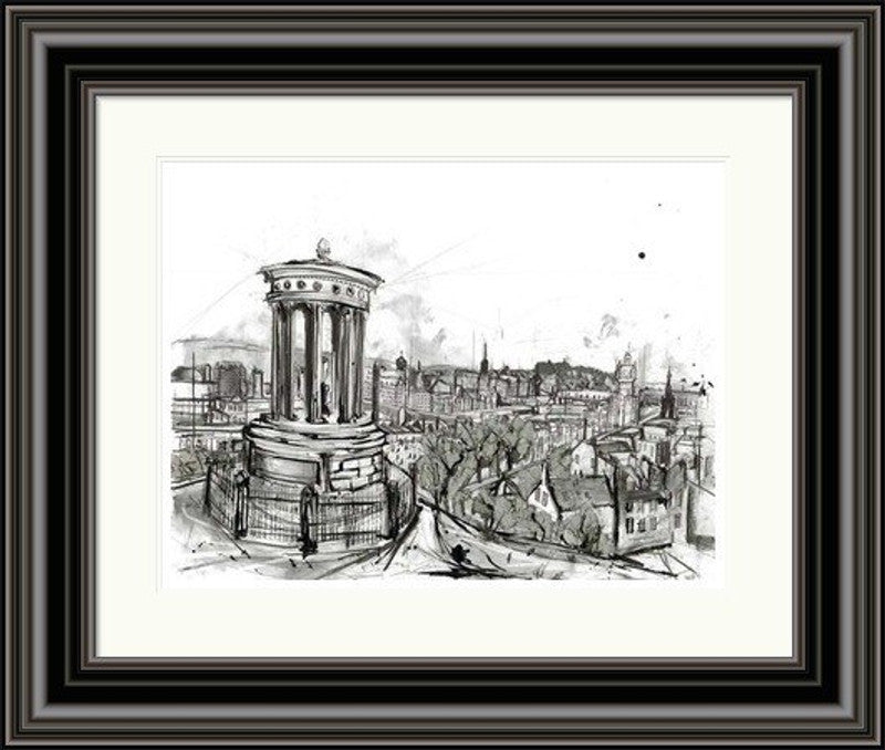 Calton Hill View by Liana Moran