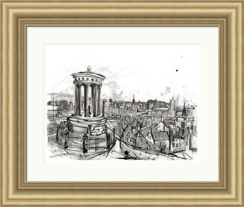 Calton Hill View by Liana Moran