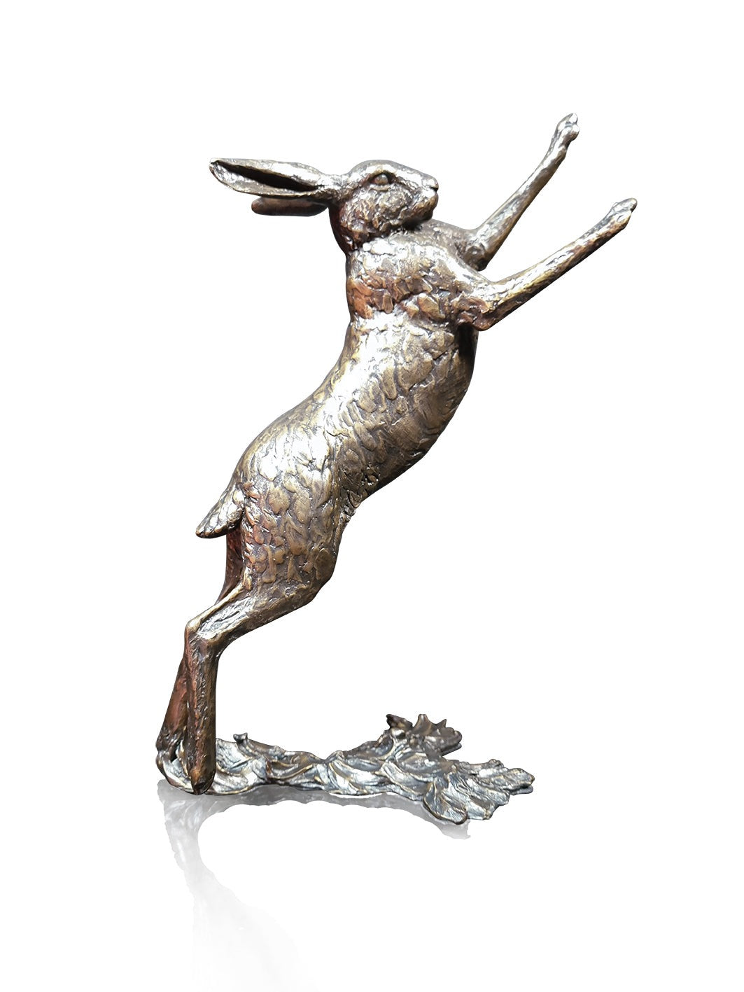 Large Hare Boxing Bronze Sculpture by Michael Simpson (Limited Edition)