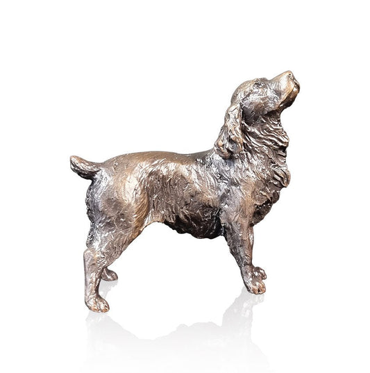 Cocker Spaniel Bronze Dog Figurine by Michael Simpson (Limited Edition)