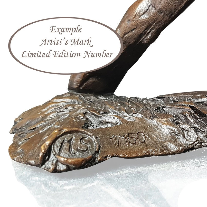 Safe Retrieve Bronze Sculpture by Michael Simpson (Limited Edition)