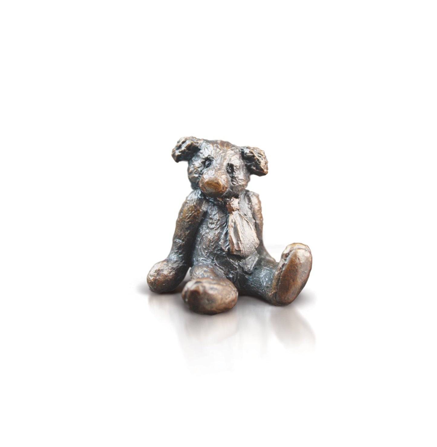 Edgar Bronze Teddy Bear Figurine by Michael Simpson (Richard Cooper Bronze)