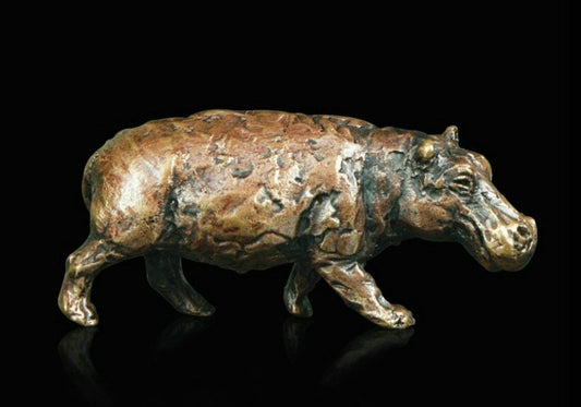 Butler & Peach Miniatures - Bronze Hippo