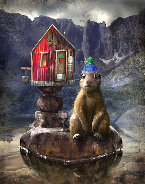 Portrait of the Last Gopher by Matylda Konecka - Petite