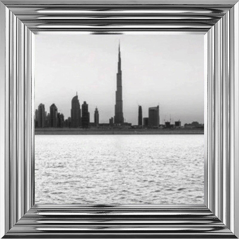 Dubai Skyline - Black and White