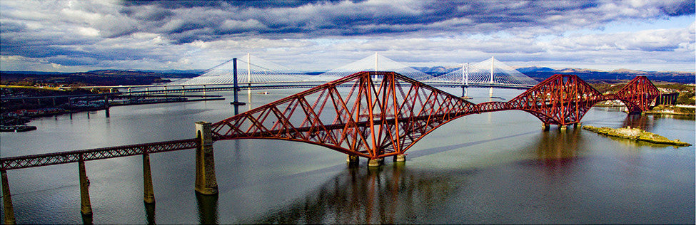 The Three Bridges Colour by Ian Marshall