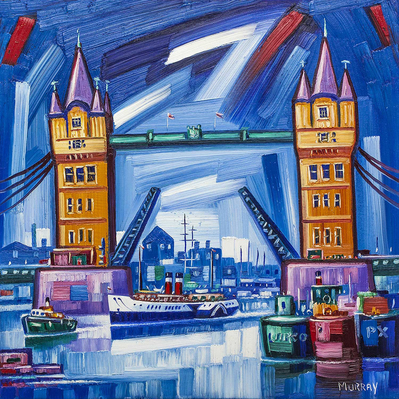 Tower Bridge, London by Raymond Murray