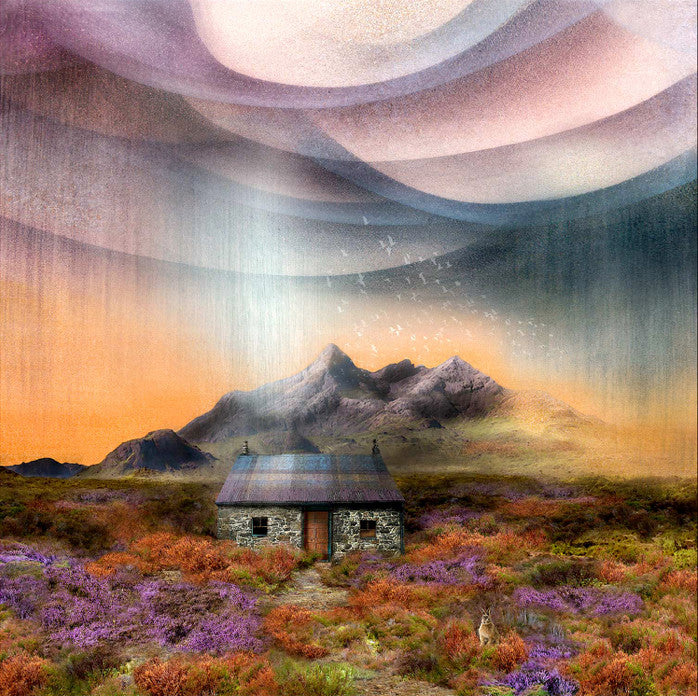 Cuillins Bothy by Esther Cohen