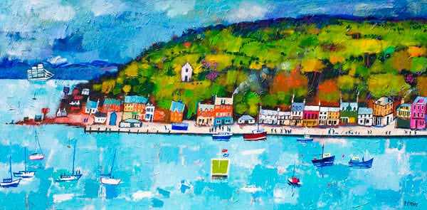 Harbour Street, Tarbert by Rob Hain